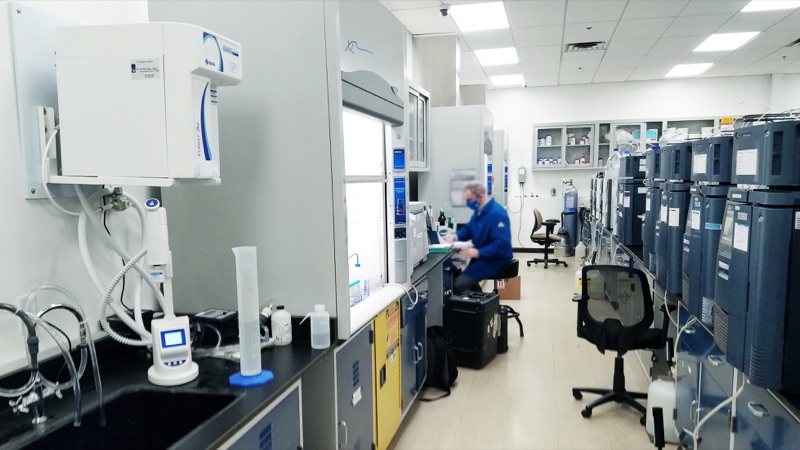 Water focus lab purity element